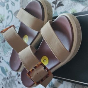 Mia Kiera Espradille Platform Sandal